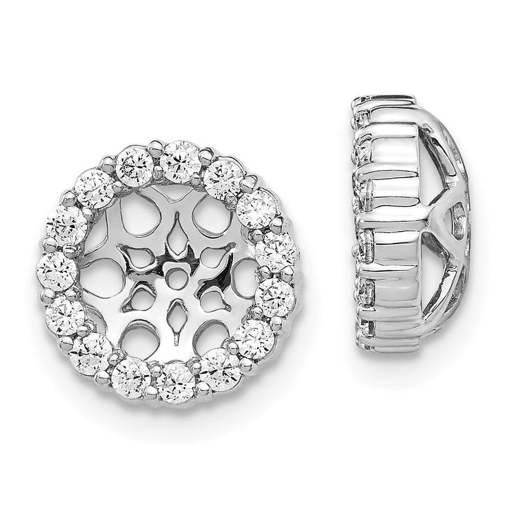 Tacori Diamond Earring Jackets FE806CU5 18KW - Earrings | Aires Jewelers |  Morris Plains, NJ